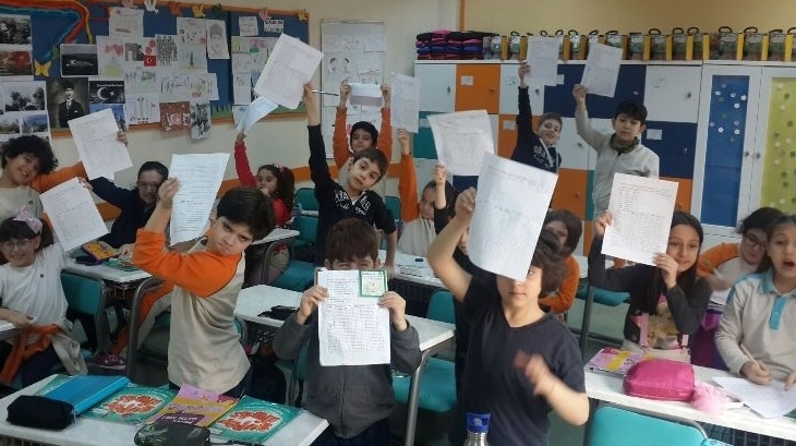Beylikdüzü Okyanus Koleji 3. Sınıf Öğrencilerimiz Lifeskills Dersinde Anket Çalışması
