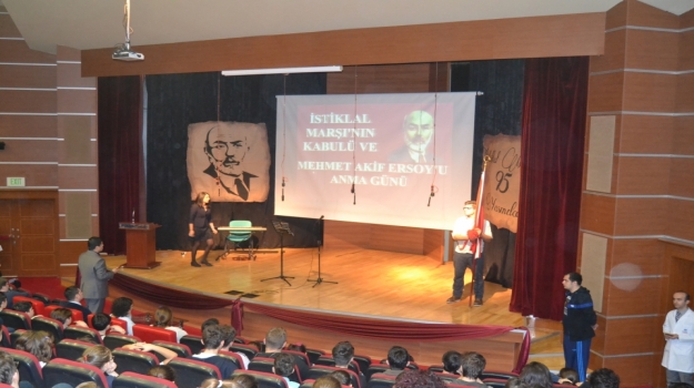 Beylikdüzü Okyanus Koleji'nde "İstiklal Marşı’nın Kabulü ve Mehmet Akif’i Anma Töreni" Düzenlendi