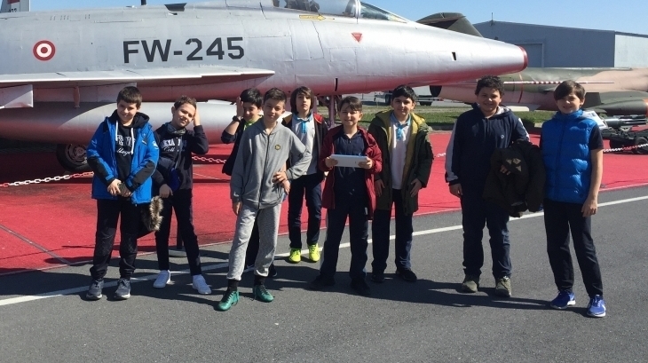 Beylikdüzü Okyanus Ortaokulu Gelecekte Bir Gün Meslekte İlk Gün Projesi Pilotluk Meslek Ziyareti