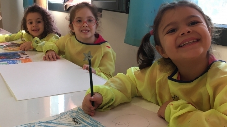 Bornova Okyanus Koleji Balıklar, Kuşlar ve İnciler Sınıfı Öğrencilerimiz Yetenek Dersinde