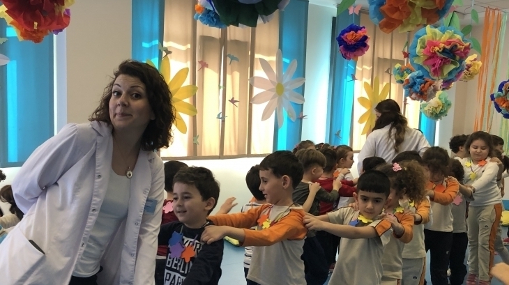 Bornova Okyanus Koleji Okul Öncesi Grubu Öğrencilerimiz İlkbahar Partisi'nde
