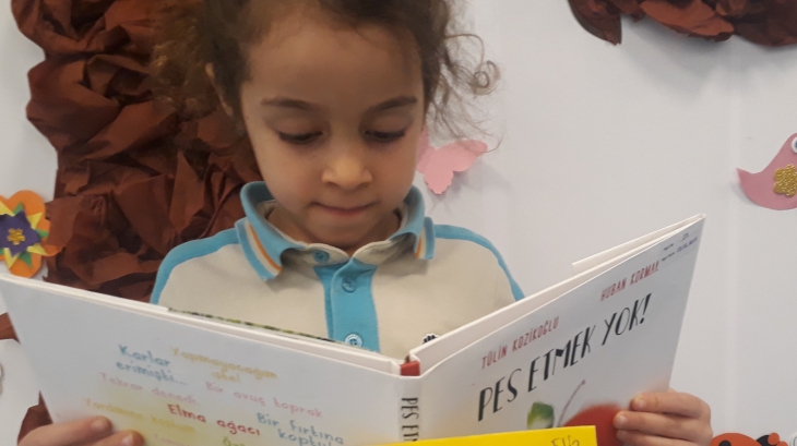 Bornova Okyanus Koleji Okul Öncesi Grubu Öğrencilerimiz Kütüphaneler Haftasında