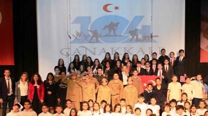 Bornova Okyanus Kolejinde 18 Mart Çanakkale Zaferi ve Şehitleri Anma Günü Gururla ve Minnetle Kutlandı.