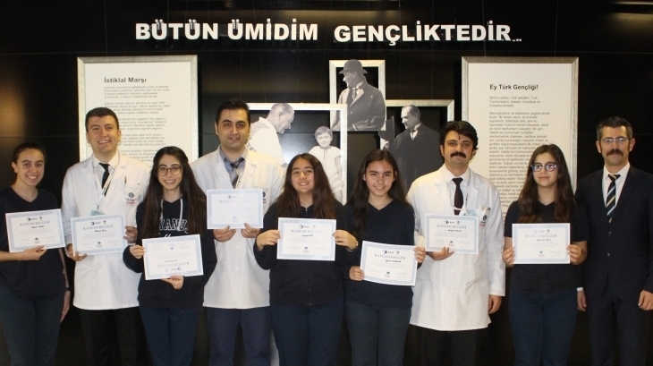 12. Tübitak Ortaokul Öğrencileri Araştırma Projeleri Yarışmasında
