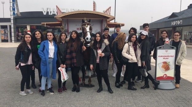 Çekmeköy Kampüsü Anadolu Lisesi Via Sea Eğlence Merkezi'nde