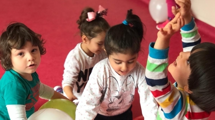 Çekmeköy Okyanus Koleji, Okul öncesi Çiçekler Grubu Drama Etkinliğinde