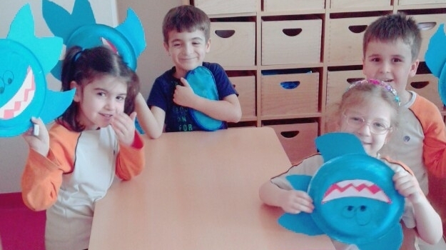 Çekmeköy Kampüsü Okul Öncesi Gökkuşağı Grubu Sanat Etkinliğinde