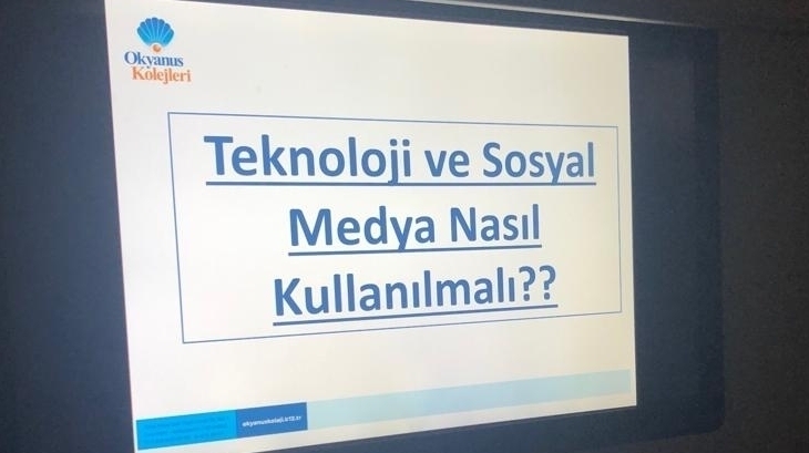 Çekmeköy Okyanus Koleji Ortaokul Kademesi Sosyal Medya Kullanım Semineri