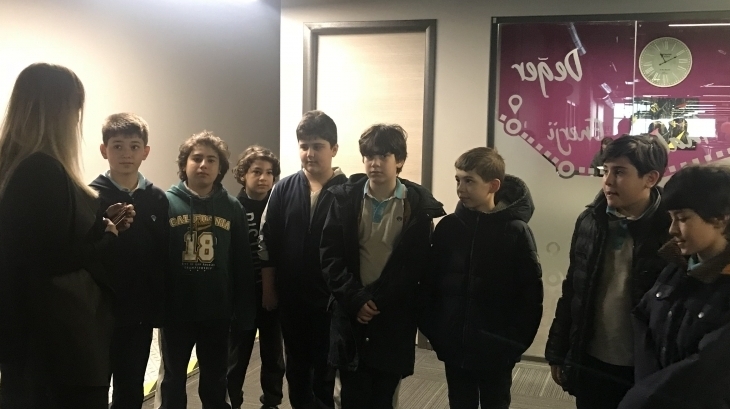 Çekmeköy Okyanus Koleji Ortaokulu "Gelecekte Bir Gün, Meslekte İlk Gün" projesi kapsamında, 5.sınıf öğrencilerimizle “Bilgisayar Mühendisliği” mesleğini tanımak için  ECOCCS’ ye meslek ziyaretinde bulunuldu.