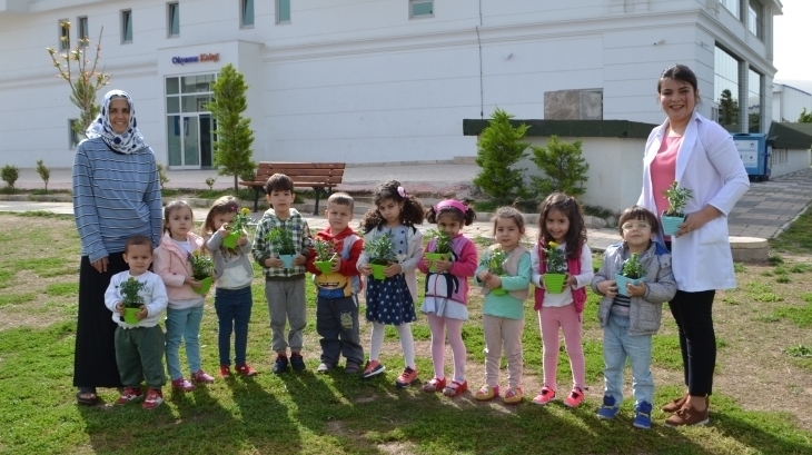 Çiçekler Sınıfı Aile Katılımı Etkinliğinde