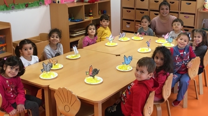 Çiçekler Sınıfı Sanat Etkinliğinde