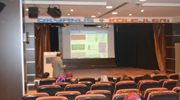 Güneşli Okyanus Koleji'nde Velilere Ders Seçimi ve Kariyer Planlama Semineri Verildi