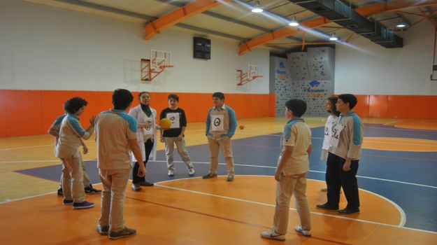 7. Sınıflar'ın "Element İstop" Oyunu