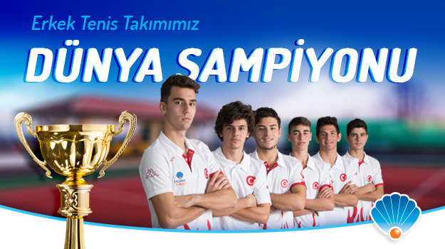 Erkekler Tenis Takımımız Dünya Şampiyonu!