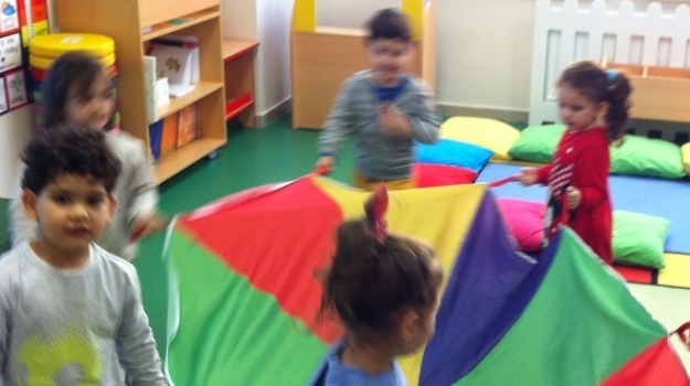 Eryaman Okul Öncesi Balıklar Grubu Öğrencileri Oyun Etkinliğinde
