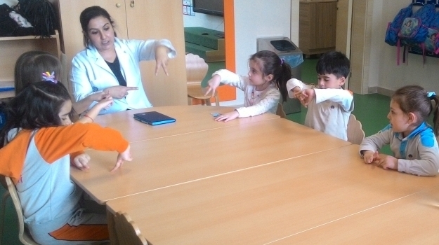 Eryaman Okul Öncesi Güneş Grubu Türkçe Dil Etkinliğinde