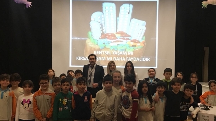 Eryaman Okyanus Koleji İlkokul Kademesi 3. Sınıf Öğrencileri Münazara Etkinliğinde