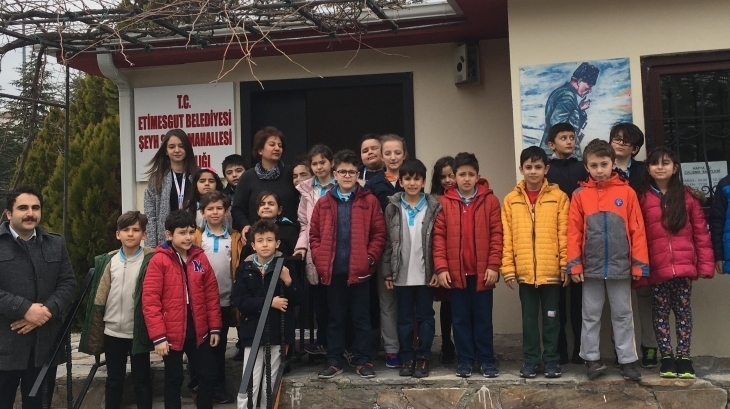 Eryaman Okyanus Koleji İlkokul Kademesi 3. Sınıf Öğrencileri Muhtarlık Ziyaretinde