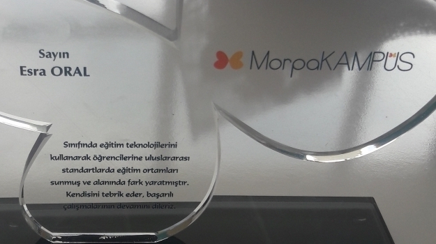 Eryaman Kampüsü İlkokul Kademesinde Morpa Ödülü
