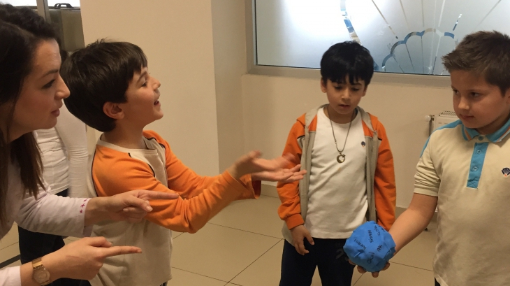 Eryaman Okyanus Koleji Öğrencileri Koridor Etkinliğinde