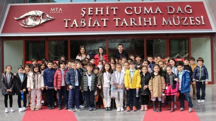 Eryaman Okyanus Koleji Öğrencileri MTA Müze Gezisinde