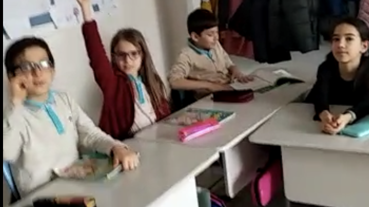Eryaman Okyanus Koleji Öğrencileri Speaking Dersinde