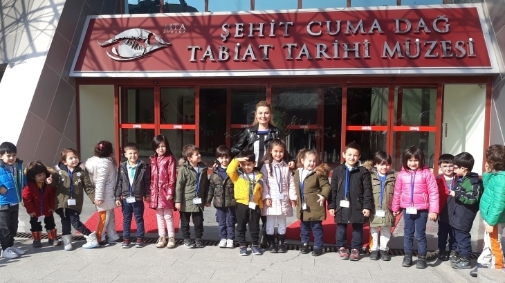 ERYAMAN OKYANUS KOLEJİ OKUL ÖNCESİ ÖĞRENCİLERİ MTA TABİAT TARİHİ MÜZESİNDE!
