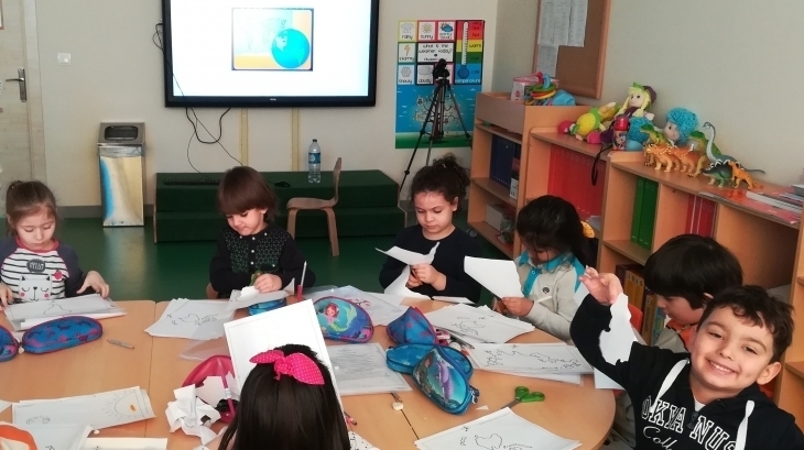 Eryaman Okyanus Koleji Okul Öncesi Bölümü Bulutlar Sınıfı Fastrackids Etkinliğinde