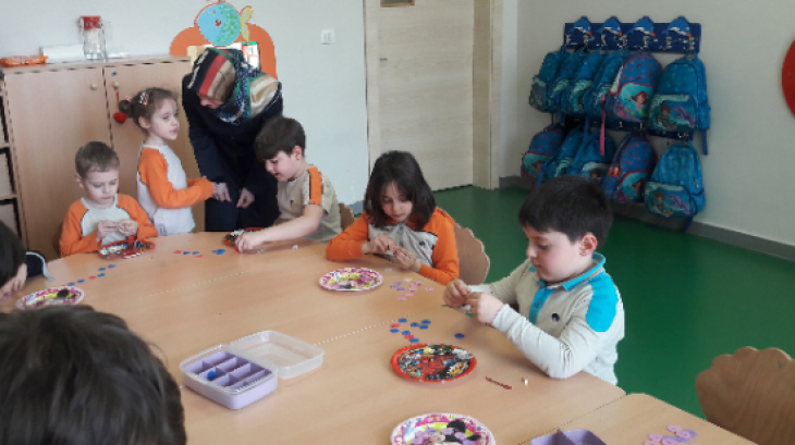 Eryaman Okyanus Koleji Okul Öncesi Bölümü Ay Grubu Öğrencileri Aile Katılımı Etkinliğinde