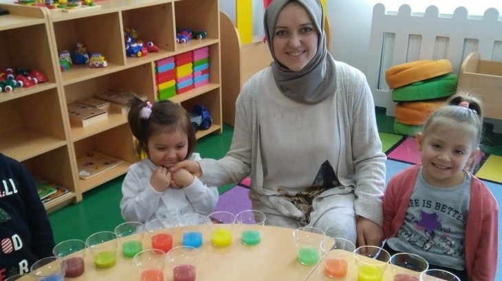 Eryaman Okyanus Koleji Okul Öncesi Kademesi Rüzgar Grubu Aile Katılımı Etkinliğinde
