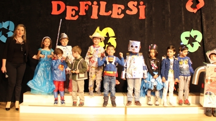 Eryaman Okyanus Koleji Okul Öncesi Kademesi Geri Dönüşüme Farkındalık Yaratmak Amacıyla