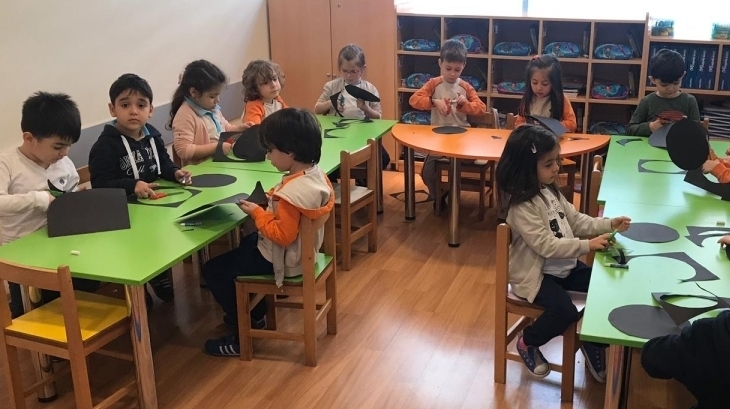 Fatih Okyanus Koleji Okul Öncesi Yıldızlar Grubu Türkçe Dersinde