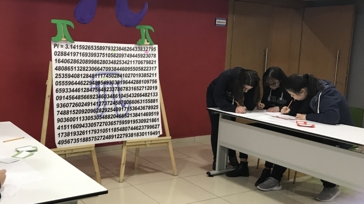 Fatih Okyanus Kolejinde Dünya Pi Günü Kutlamaları