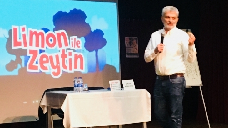 Fatih Okyanus Ortaokulu Salih Memecan Söyleşi ve İmza Günü Etkinliği