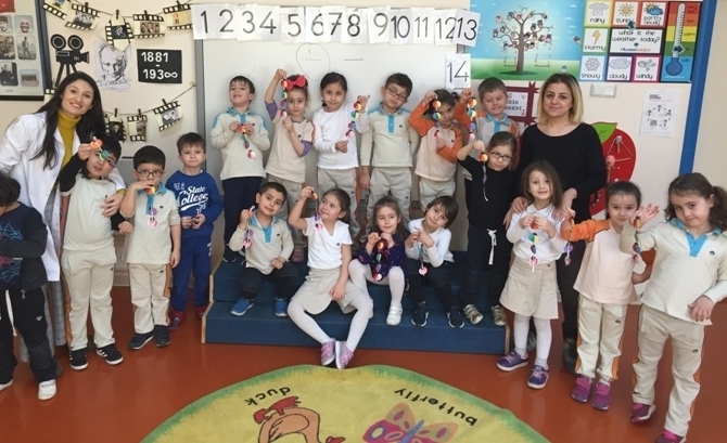 Güneşli Okyanus Koleji Okul Öncesi Gökkuşağı Grubu Aile Katılım Etkinliğinde