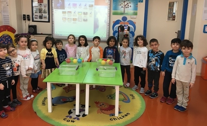 Güneşli Okyanus Koleji Okul Öncesi Balıklar Grubu Oyun Etkinliğinde