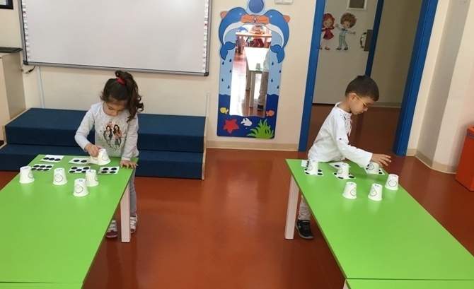 Güneşli Okyanus Koleji Okul Öncesi Balıklar Grubu Öğrencileri Oyun Etkinliğinde