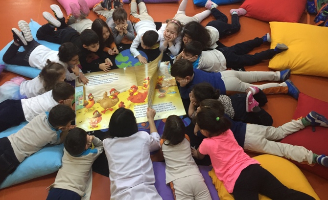 Güneşli Okyanus Koleji Okul Öncesi Balıklar Grubu Türkçe Dil Etkinliğinde