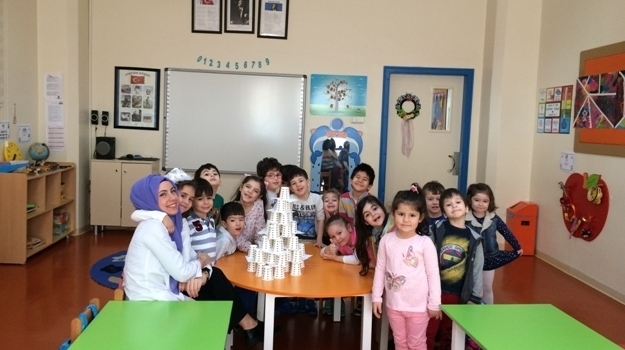 Güneşli Okyanus Koleji Okul Öncesi Balıklar Grubu Oyun Etkinliğinde