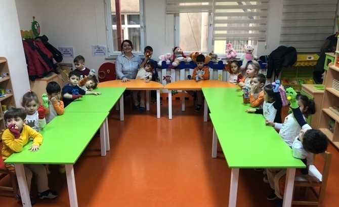 Güneşli Okyanus Koleji Okul Öncesi Çiçekler Grubu Aile Katılım Etkinliğinde