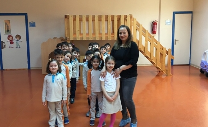 Güneşli Okyanus Koleji Okul Öncesi Gezegenler Grubu Aile Katılımı Etkinliğinde
