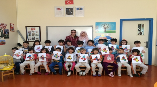 Güneşli Okyanus Koleji Okul Öncesi Gezegenler Grubu Veli Etkinliğinde