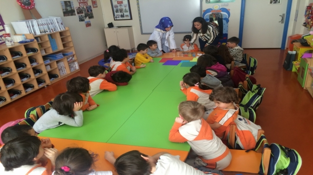 Güneşli Okyanus Koleji Okul Öncesi Gezegenler Grubu Veli Etkinliğinde