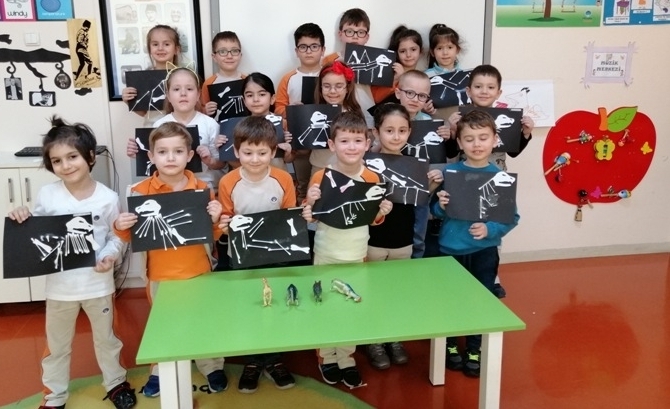 Güneşli Okyanus Koleji Okul Öncesi Yıldızlar Grubu Sanat Etkinliğinde