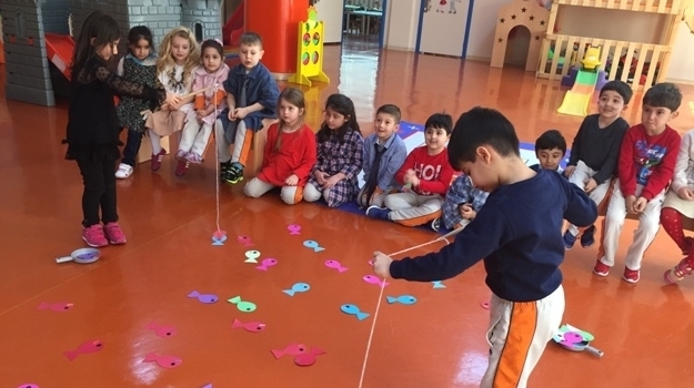 Güneşli Okyanus Koleji Okul Öncesi Yıldızlar Grubu Oyun Etkinliğinde