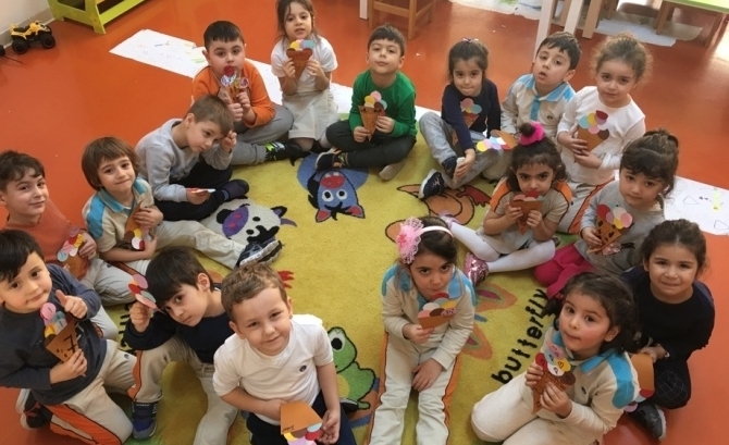 Güneşli Okyanus Koleji Okul Öncesi Yunuslar Grubu Fen Matematik Dersinde