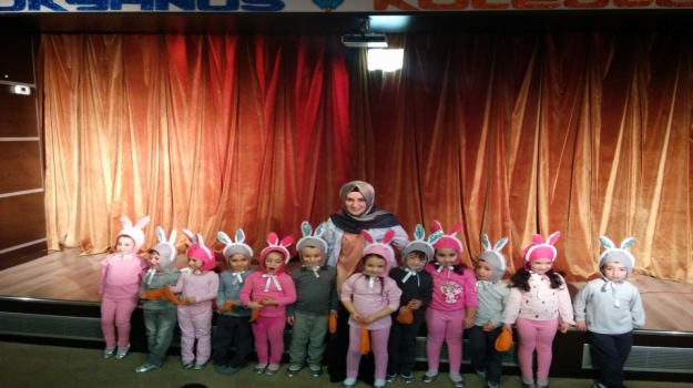 Güneşli Okyanus Koleji Okul Öncesi Yunuslar Grubu Öğrencileri Sınıf Gecelerine Hazırlanıyor