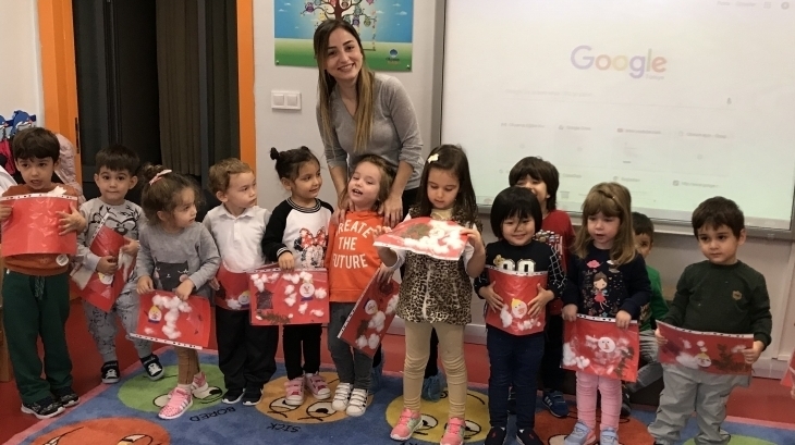 Halkalı Okul Öncesi Ağaçlar Grubu Aile Katılımı Etkinliğinde