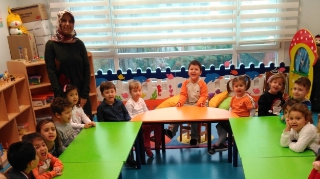 Halkalı Okul Öncesi Yunuslar Grubu Öğrencileri Aile Katılımı Etkinliğinde