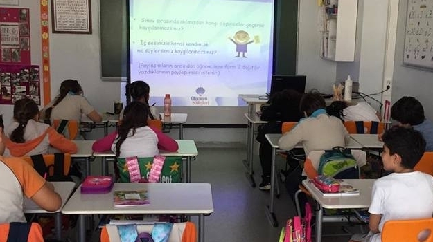 Halkalı İlkokulunda "Sınav Kaygısı İle Başa Çıkma” 2.Grup Çalışması Yapıldı